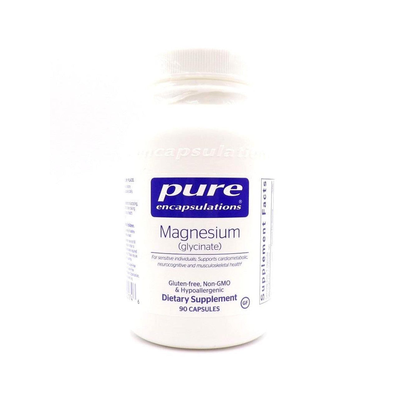 Pure Encapsulations Magnesium Glycinate 120 Mg, 90 Capsules