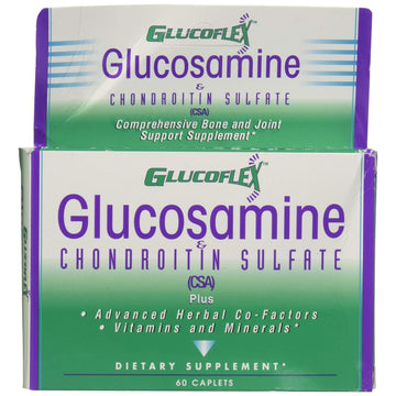 Glucoflex® Glucosamine & Chondroitin Sulfate – 60 Caplets
