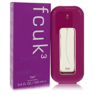 French Connection Fcuk 3 EDT 3.4 oz for Women