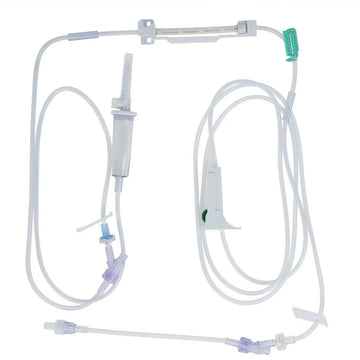 Universal Pump IV Administration Set with CARESITE Needle-Free Connector, Case of 24