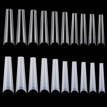 500-Piece: Long False Finger Nails