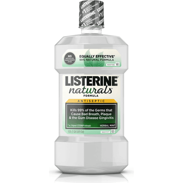 Listerine Naturals Herbal Mint Antiseptic Mouthwash - 1 L