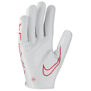 Nike Youth Vapor Jet 7.0 Football Gloves University Red Youth Large