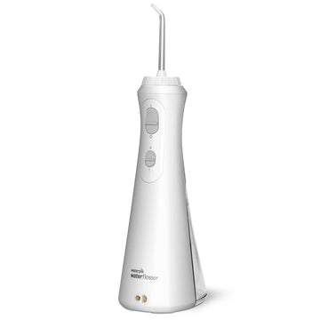 Waterpik Cordless Plus Water Flosser, Portable Power Flosser for Teeth & Gums, White (WP-450)