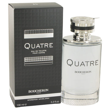 Boucheron Quatre Eau de Toilette Spray 3.4 oz for Men
