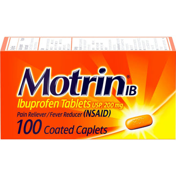Motrin IB 200Mg Caplets 100Ct