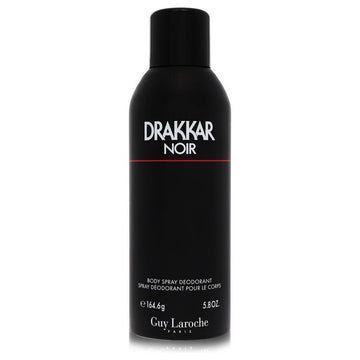 Guy Laroche Drakkar Noir Deodorant Body Spray 5.8 oz for Men