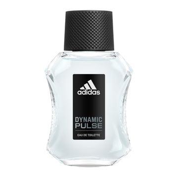 adidas Dynamic Pulse Eau de Toilette 1.7 fl oz (Pack of 1) Notes of Mint Apple and Wood Mens Fragrance Long Lasting Sporty Fragrance Travel Size