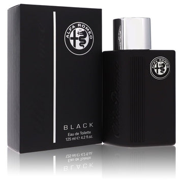 Alfa Romeo Black Eau de Toilette Spray 4.2 oz for Men