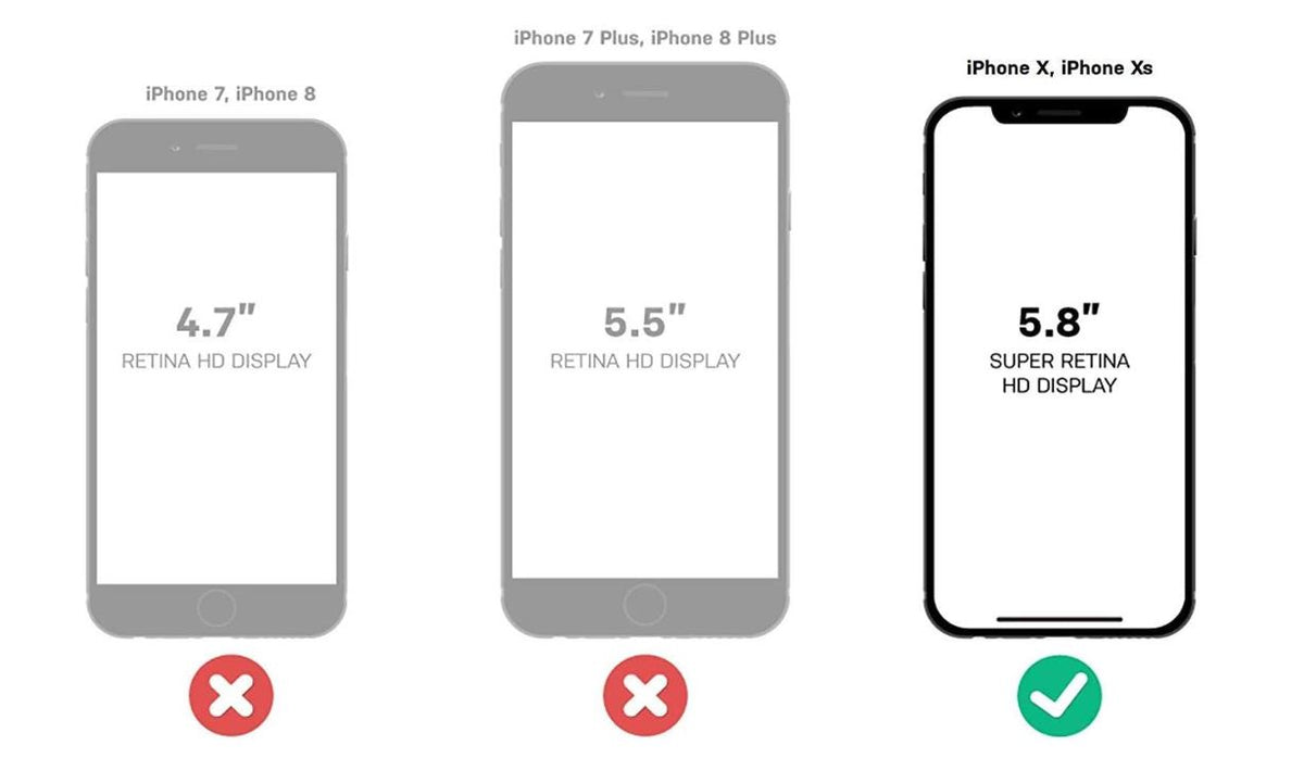 LifeProof Next Series Case for iPhone Xs & iPhone X - Non-Retail Packaging - Black Crystal