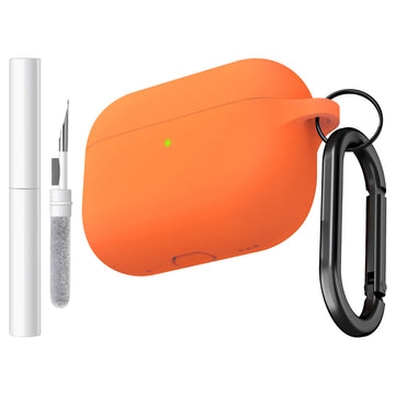 Brujula Silicone Case for AirPods Pro 3rd Gen 2025 Orange Protective Cover