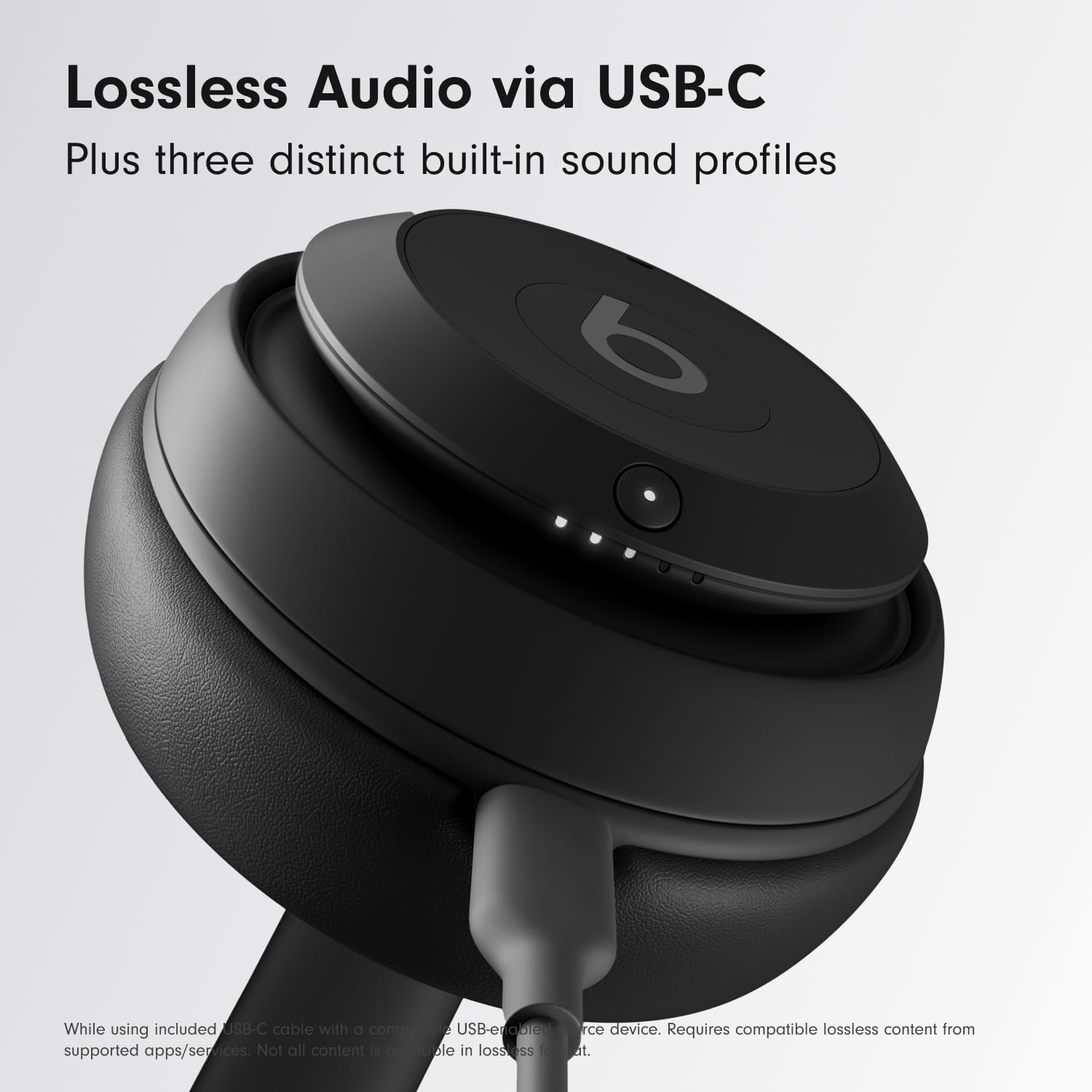 Beats Studio Pro Premium Wireless Over-Ear Headphones- Up to 40-Hour Battery Life, Active Noise Cancelling, Great for Travel & Commuting, USB-C Lossless Audio, Apple & Android Compatible -Black (Refurbished)