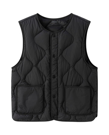 Balabala Kids Heated Puffer Vest Windproof Sleeveless Coat Black Size 13-14Y