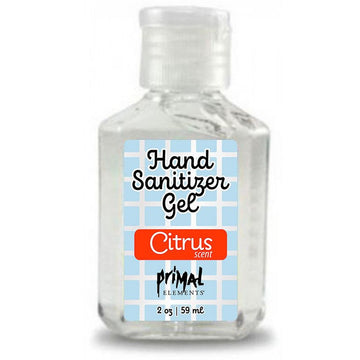 Primal Elements Fresh Citrus Hand Sanitizer, 2 Ounce