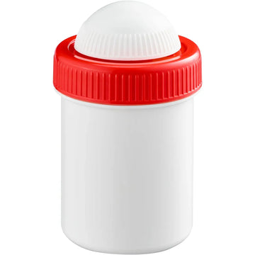 SAMIX Mixing/Dispensing Jars, 15 mL, White w/ Red Lid (50-Pack)