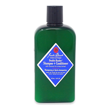 Jack Black Double-Header Shampoo + Conditioner, 16 oz