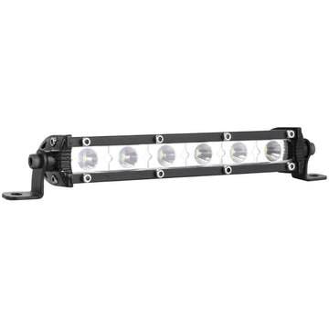 7" LED Light Bar Single Row Offroad Spot Lights