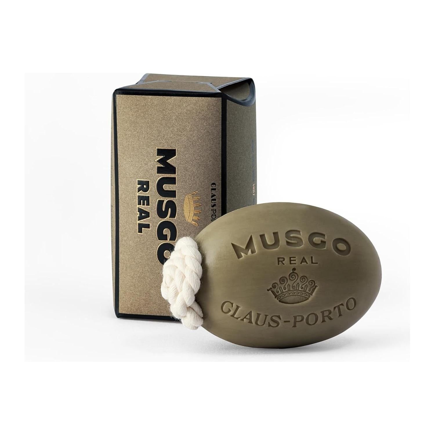 Claus Porto Musgo Real 1887 Soap on a Rope 1887 6.7 oz