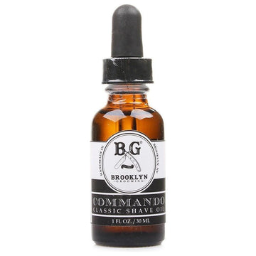 Brooklyn Grooming Classic Shaving Oil Commando 1oz