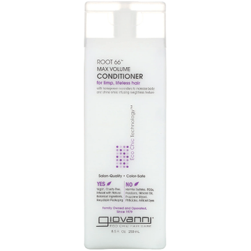 Giovanni Conditioner Root 66 Max Volume 8.5 fl oz