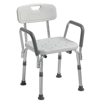 Bath Safety Bench with Back and Arms