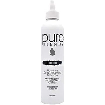 Pure Blends Hydrating Color Depositing Shampoo - Orchid 8.5 oz