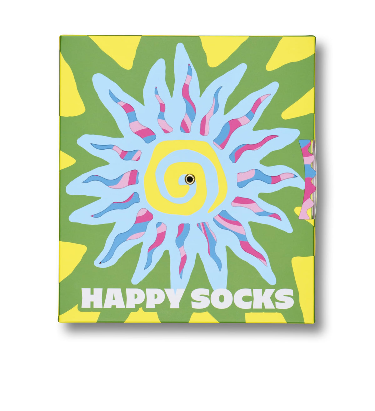 Happy Socks 2-Pack Gift Set Summer Swirl Size S/M