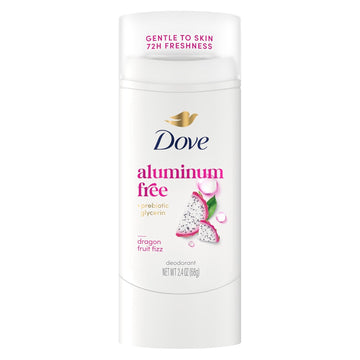 Dove Deodorant Stick Dragon Fruit Fizz for 72 Hour Odor Protection Aluminum Free 2.4 oz