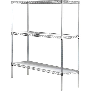 WIRE SHELF 30"x36" STAINLESS 2 CT DS