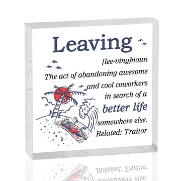 Yoxiumi Coworker Christmas Retirement Gifts Party Decorations Grey-Leaving