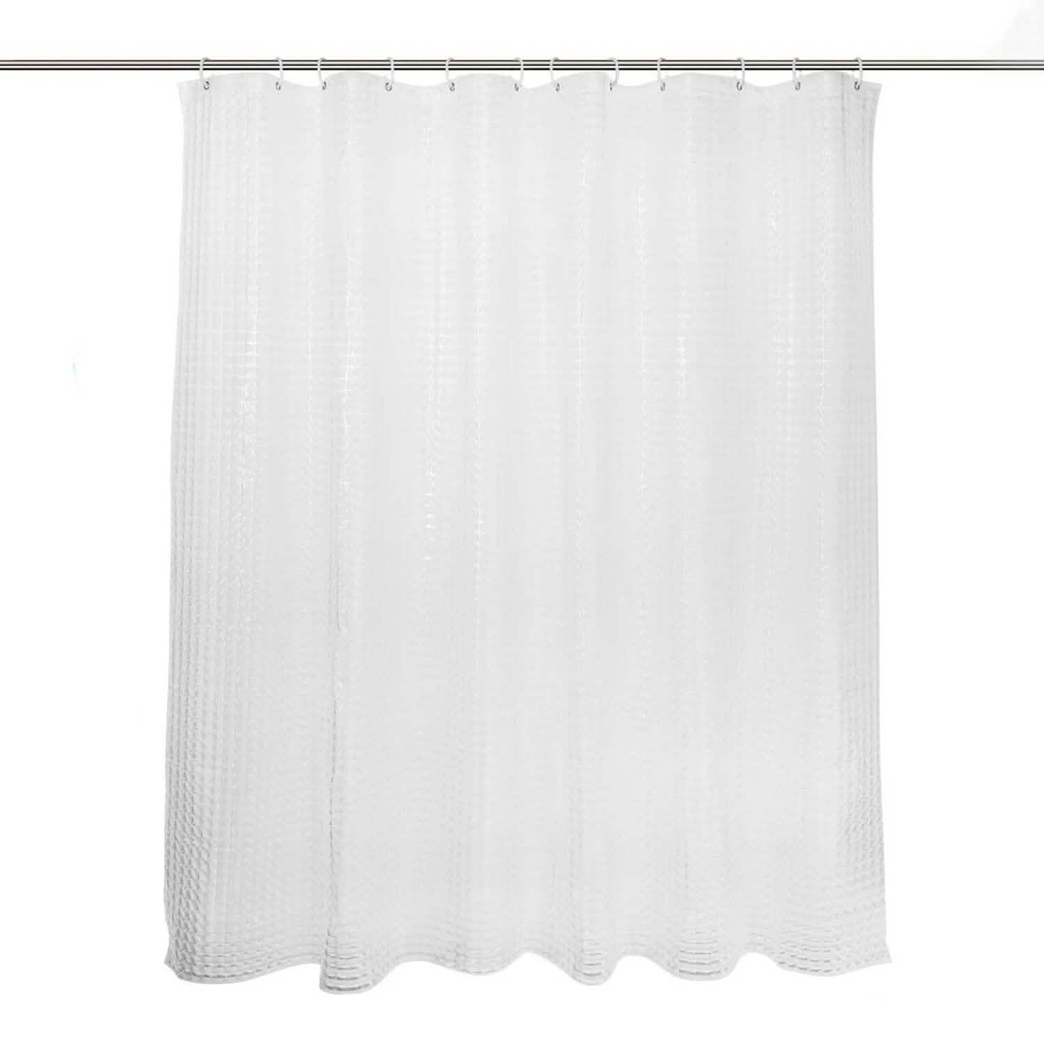 72 Inch FITNATE EVA Shower Clear Curtain Liner