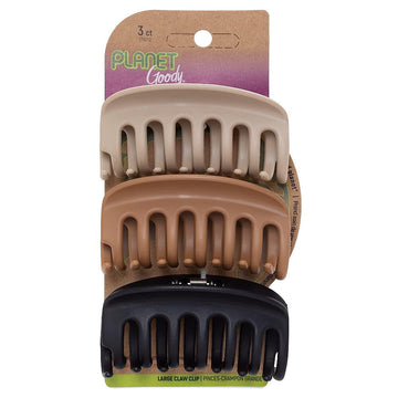 Goody Planet Eco-Friendly Large Round Hair Clips - Neutral