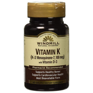 Windmill Natural Vitamins Vitamin K Tablets