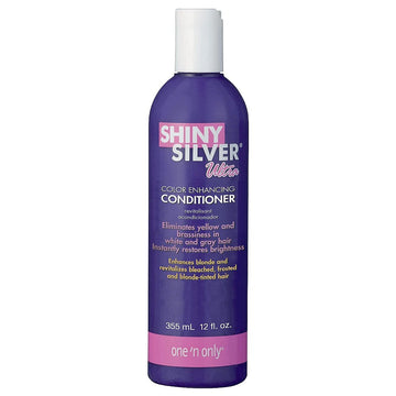 One N' Only Shiny Silver Ultra Color Enhancing Conditioner, 12 Oz