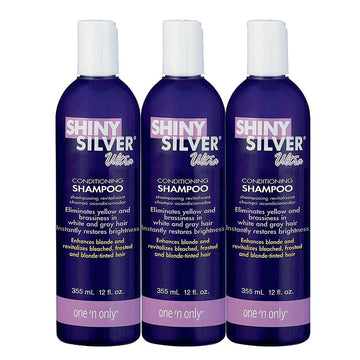One N' Only Conair Shiny Silver Ultra 'n Conditioning Shampoo - 12 Fl Oz