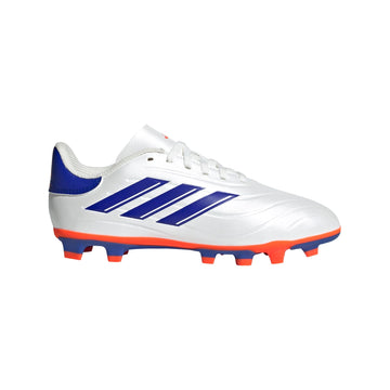 adidas Copa Pure II Club Flexible Ground Sneaker White/Lucid Blue/Solar Red 10.5 US Unisex Little Kid