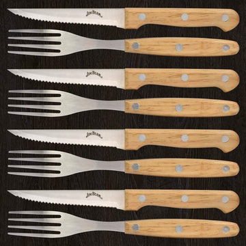8-Piece Set: Steak Knife and Fork Set