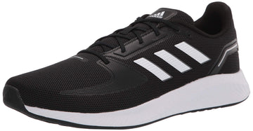 adidas Mens Runfalcon 2.0 Running Shoe Black/White/Grey 11