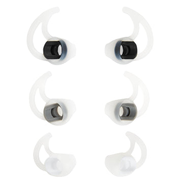WKYMY Silicone Earbud Replacement Tips Earbud Covers Compatible with Bose SoundSport Freestyle IE2 IE3 Headphone Ear Tips Rubber Tips 3 Pairs S M L