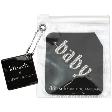 KitSch Rhinestone Bobby Pins - Hematite
