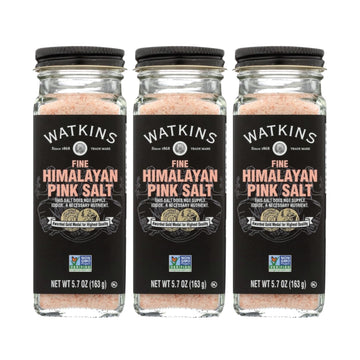 BestBy11/27 Watkins Fine Himalayan Pink Salt 5.7oz Pack of 3
