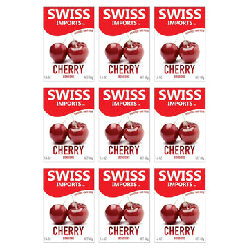 Swiss Imports Cherry Sugarfree Candy Bonbons - 1.4oz