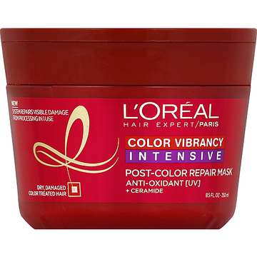 L'Oreal Paris Hair Expert Color Vibrancy Intensive Post-Color Repair Mask 8.50 Fl Oz