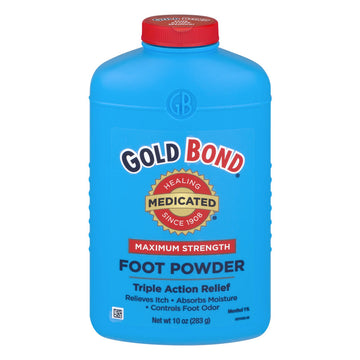Gold Bond Maximum Strength Medicated Foot Powder , 10 Oz