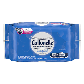 Cottonelle Moist Wipes Refill