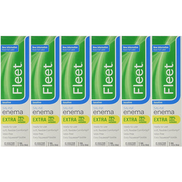 Fleet Laxative Saline Extra Enema For Adult Constipation, 7.8 Fl Oz, 1 Bottle
