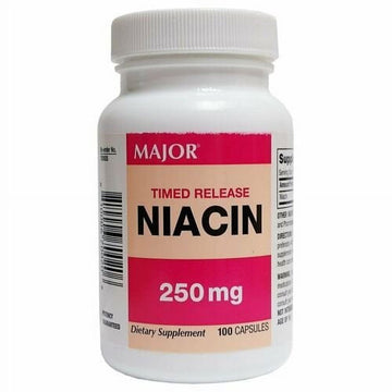 Major Timed Release Niacin Dietary Supplement 250 Mg