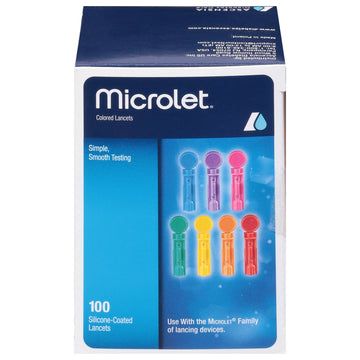 Microlet Bayer Colored Lancets