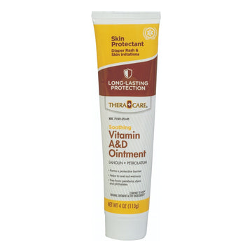 Thera Care Soothing Vitamin A&D Ointment, 4 Oz. MK