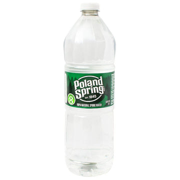 Poland Spring Brand 100% Natural Water - 33.8 Fl Oz Bottle